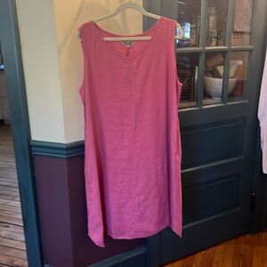 Flax large pink dress